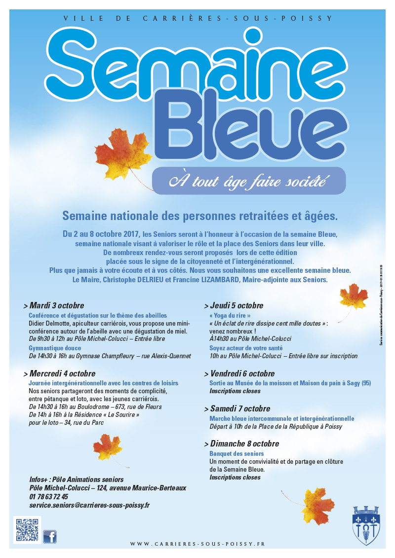 SEMAINE BLEUE 2017