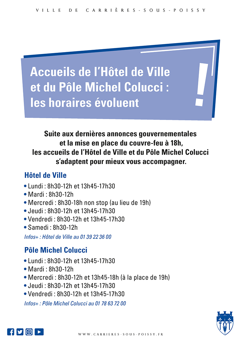 A4 ACCUEILS HDV PMC HORAIRES
