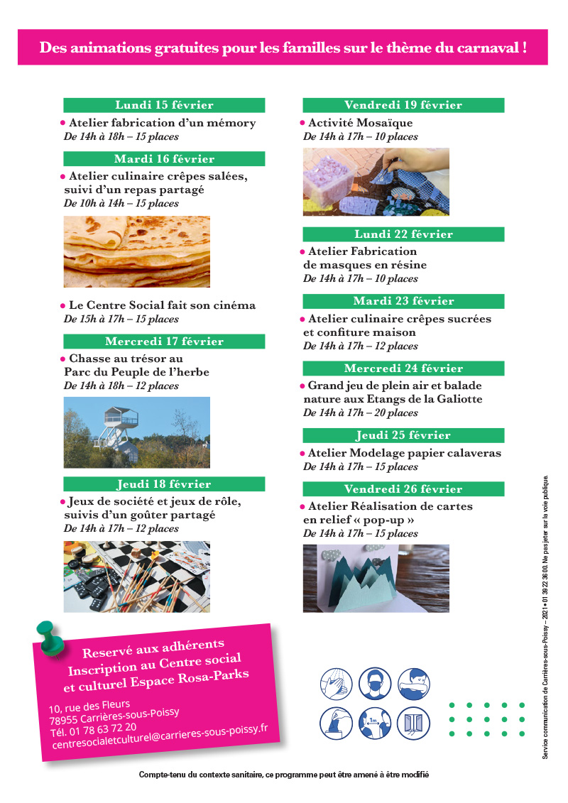 PROGRAMME CSC FEV 2021 2