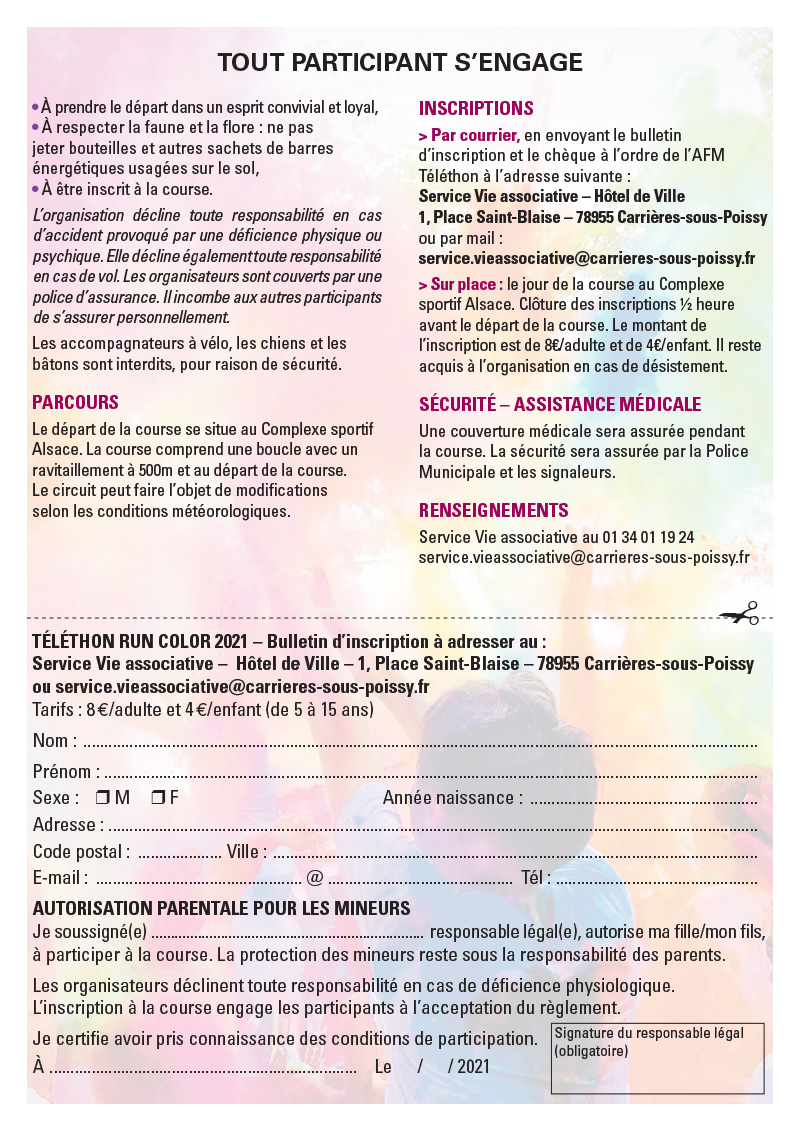 RUN COLOR BULLETIN 2