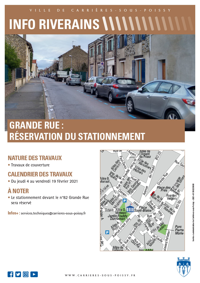 TRAVAUX STATIONNEMENT GRANDE RUE 02 2021