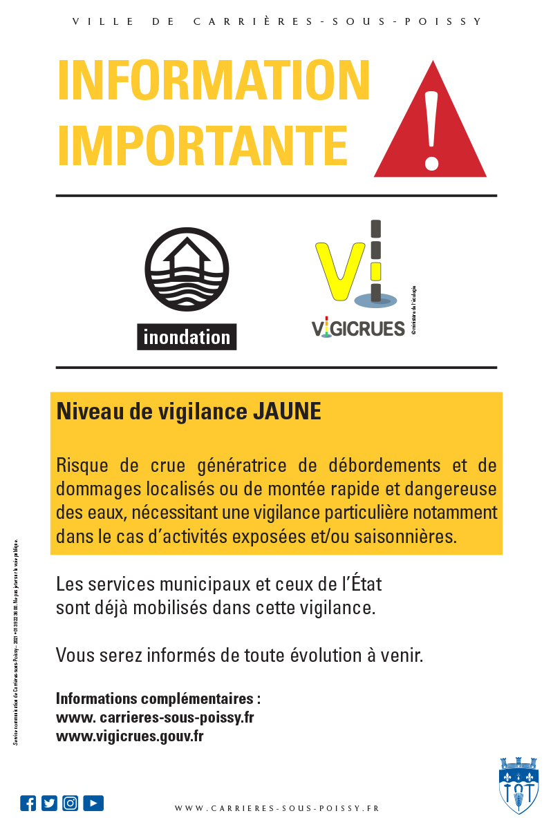 VIGICRUES 2021 Jaune