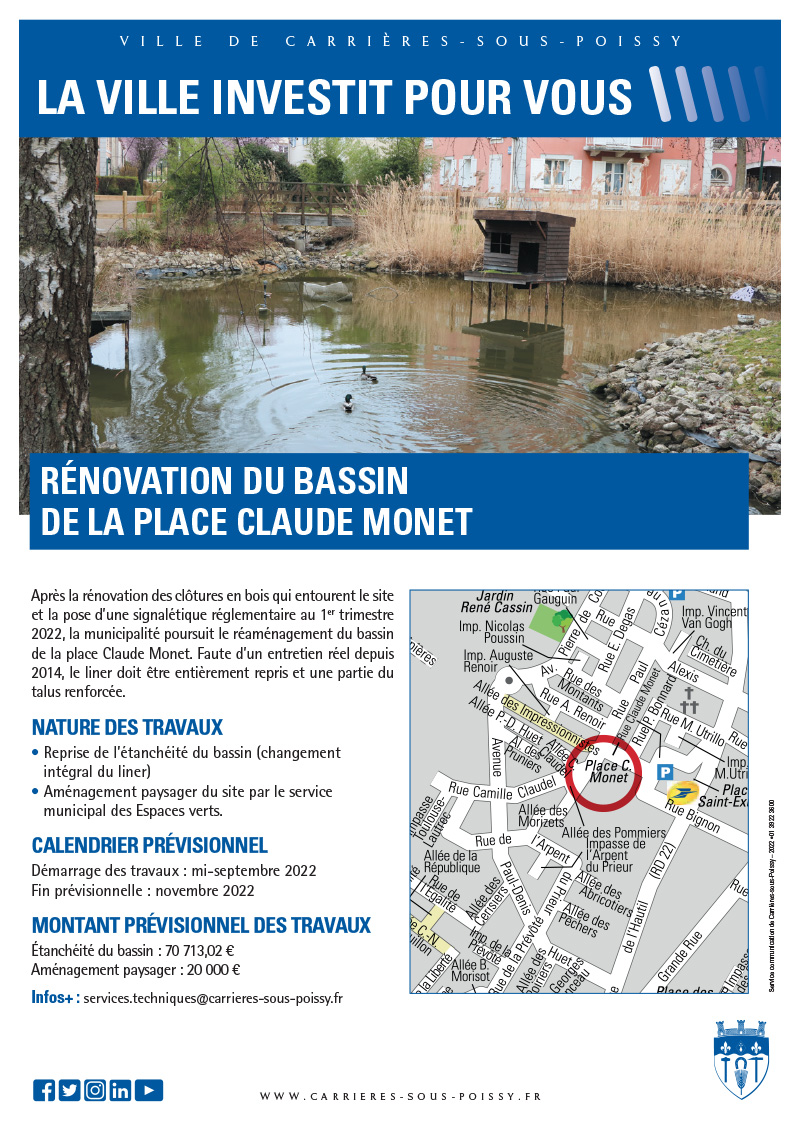 BASSIN CLAUDE MONET 2022