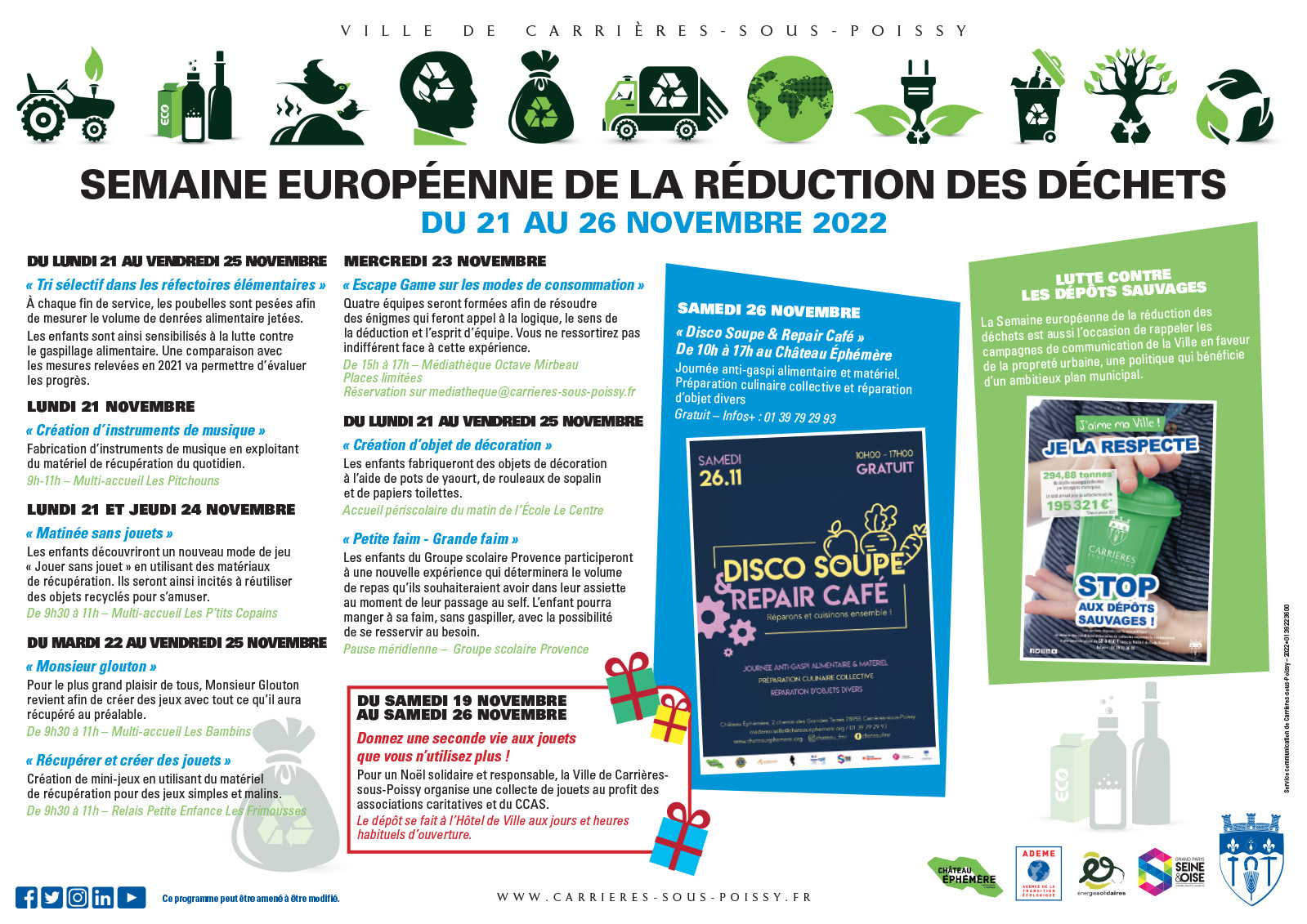 PROG SEMAINE REDUC DECHETS 2022