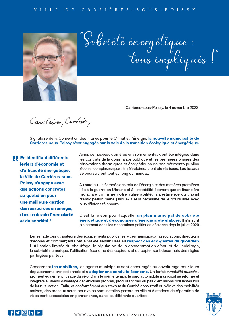SOBRIETE ENERGETIQUE 2022 1