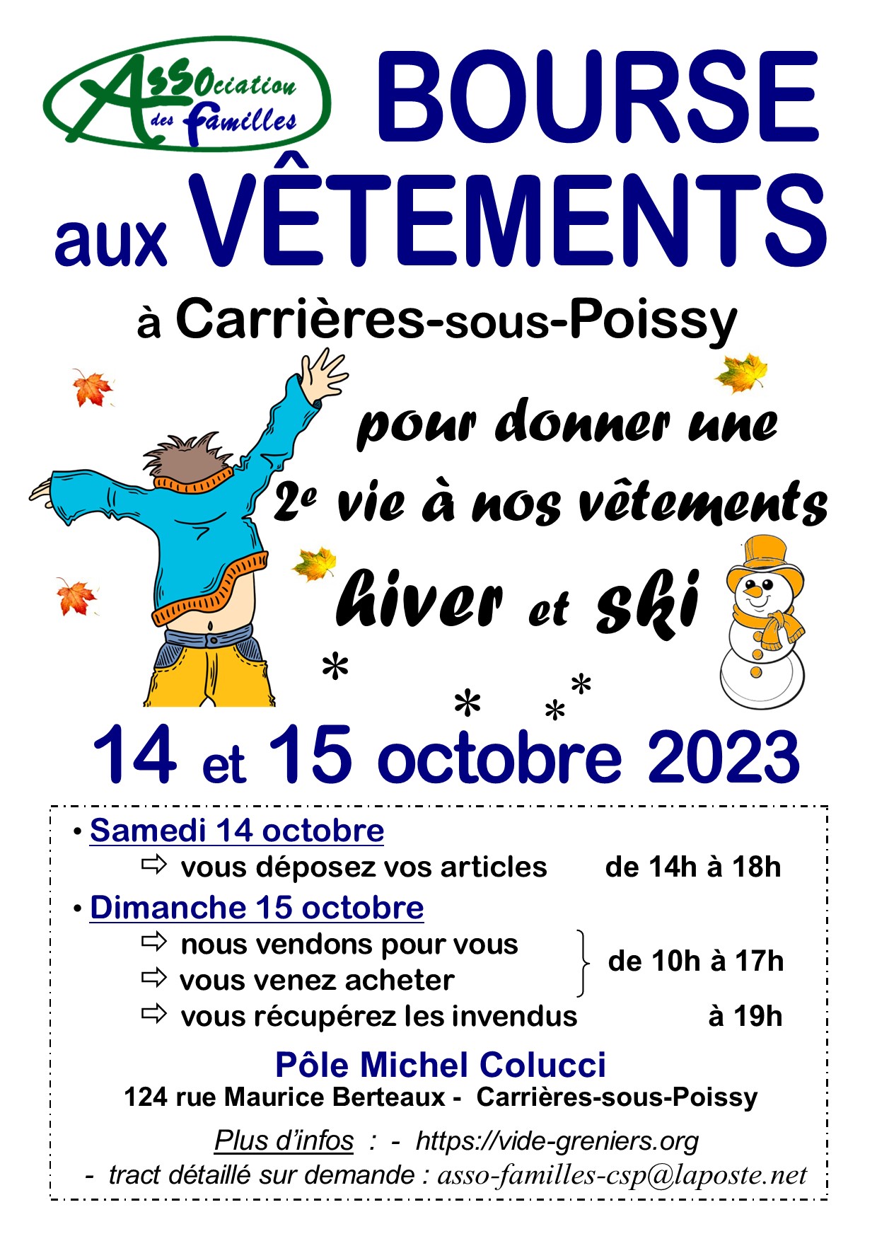 Bourse Hiver 2023