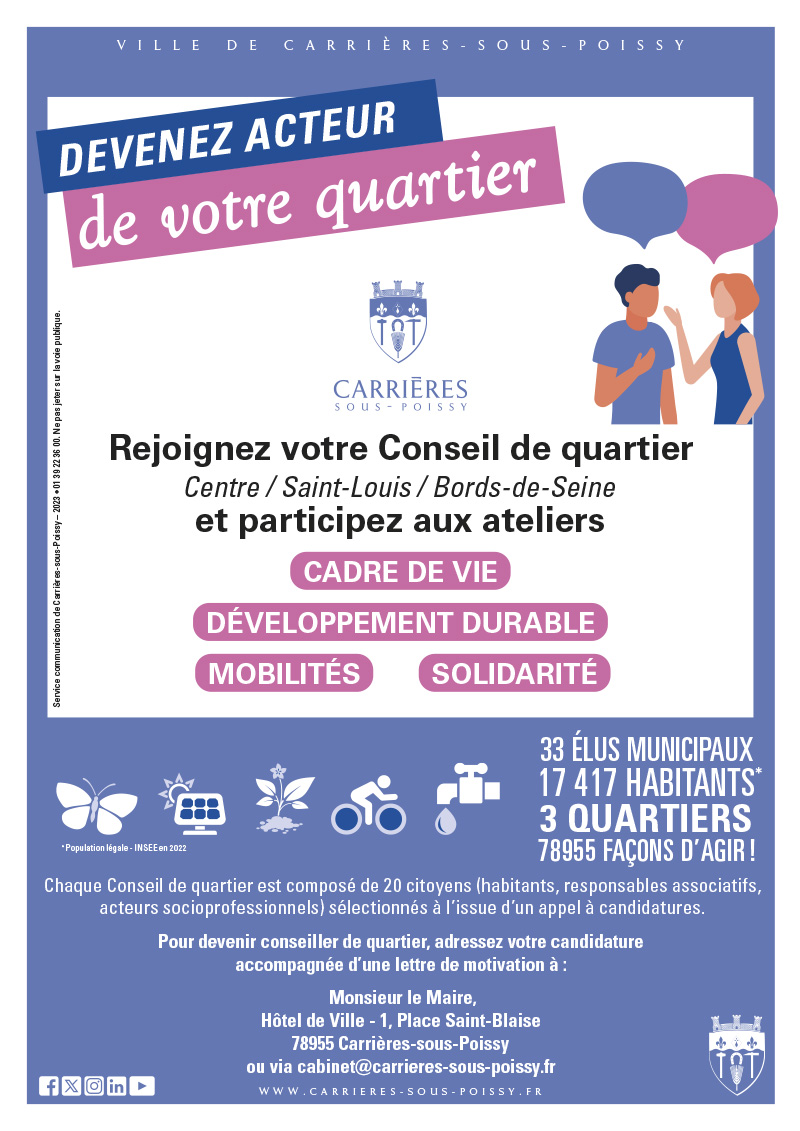 CONSEILS QUARTIERS