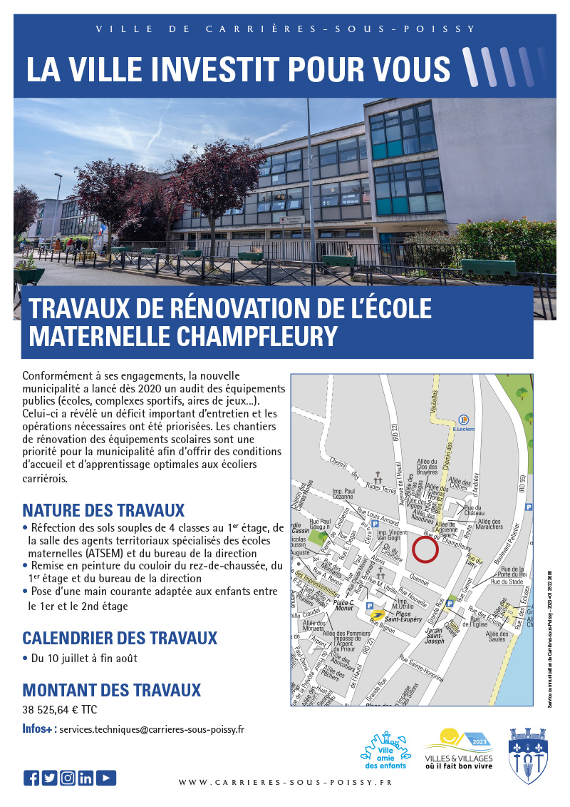 ECOLE MATER CHAMPFLEURY 2023