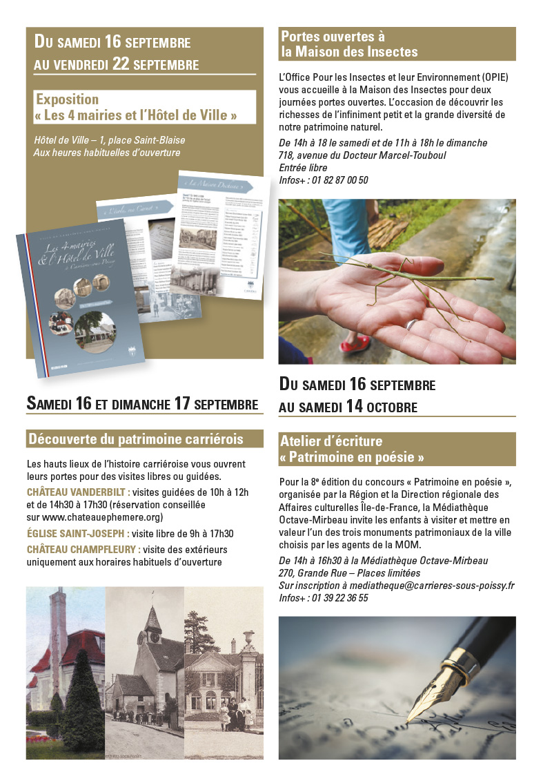 Journées Européennes du patrimoine