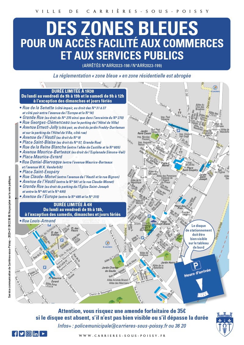 ZONE BLEUE