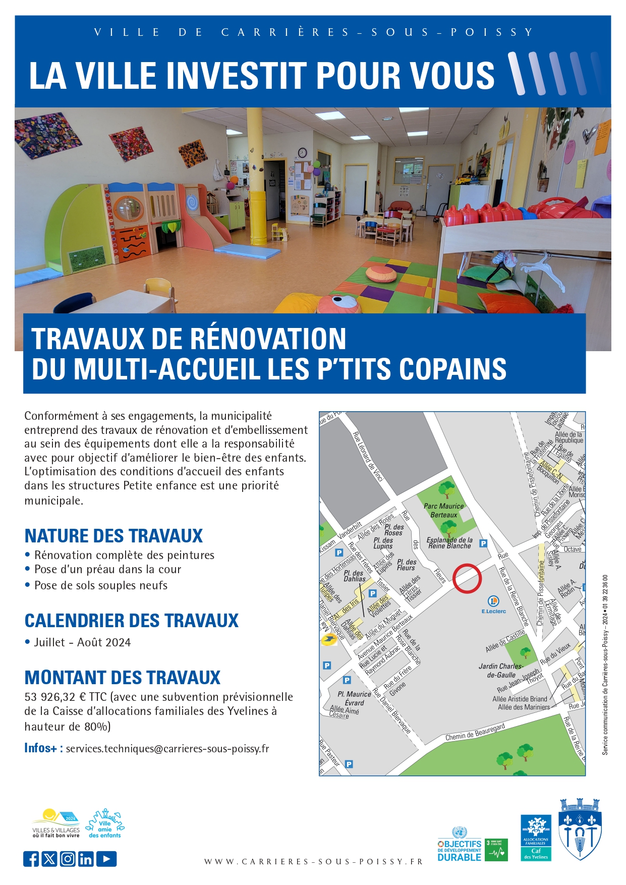 Travaux Ptits Copains 2024