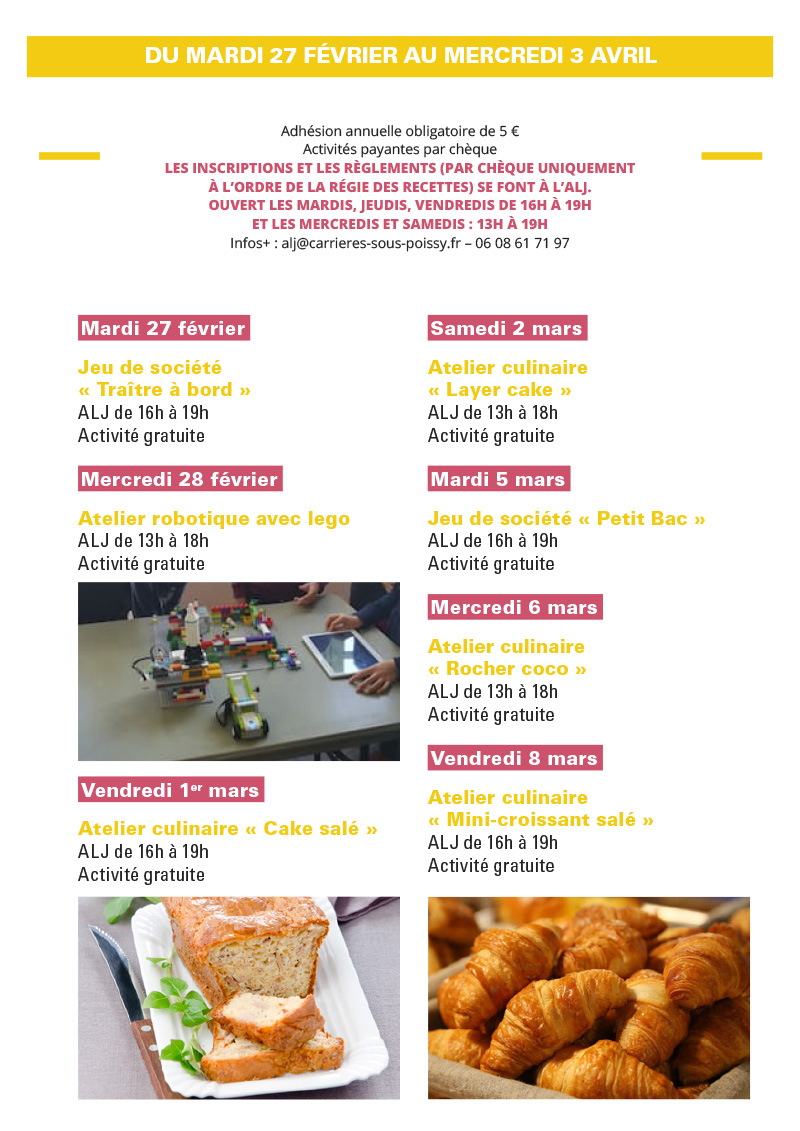PROGRAMME ALJ