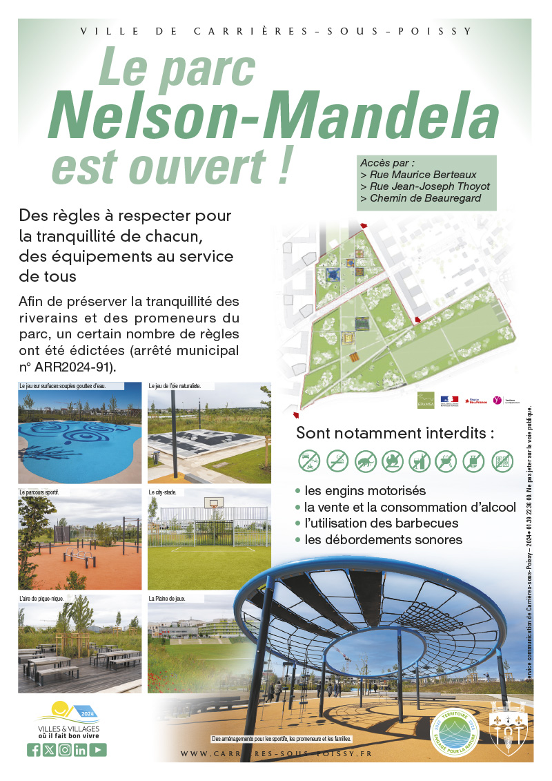 PARC N MANDELA OUVERT