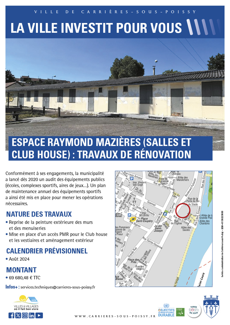 TRAVAUX MAZIERES 08 2024