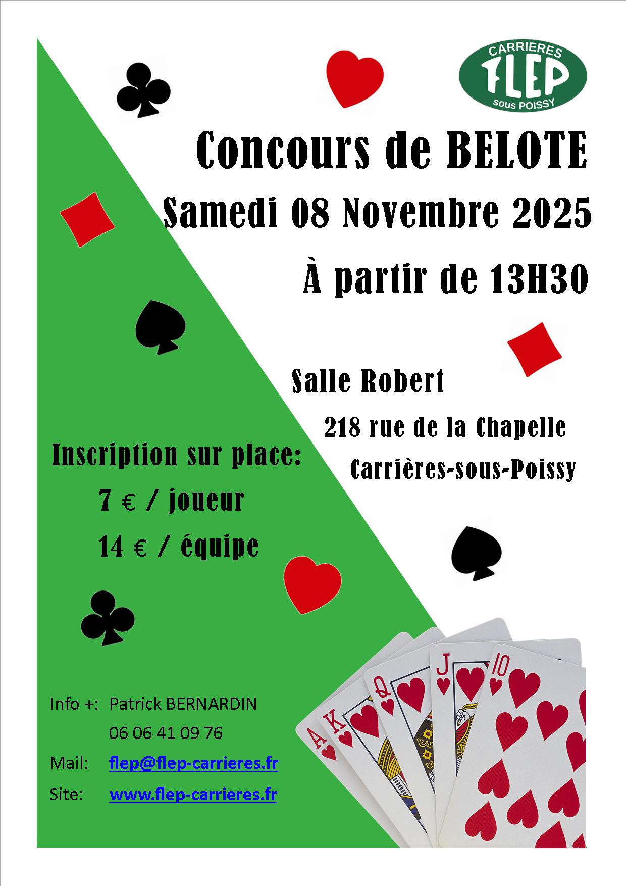 2025 11 08 FLEP Concours de Belote
