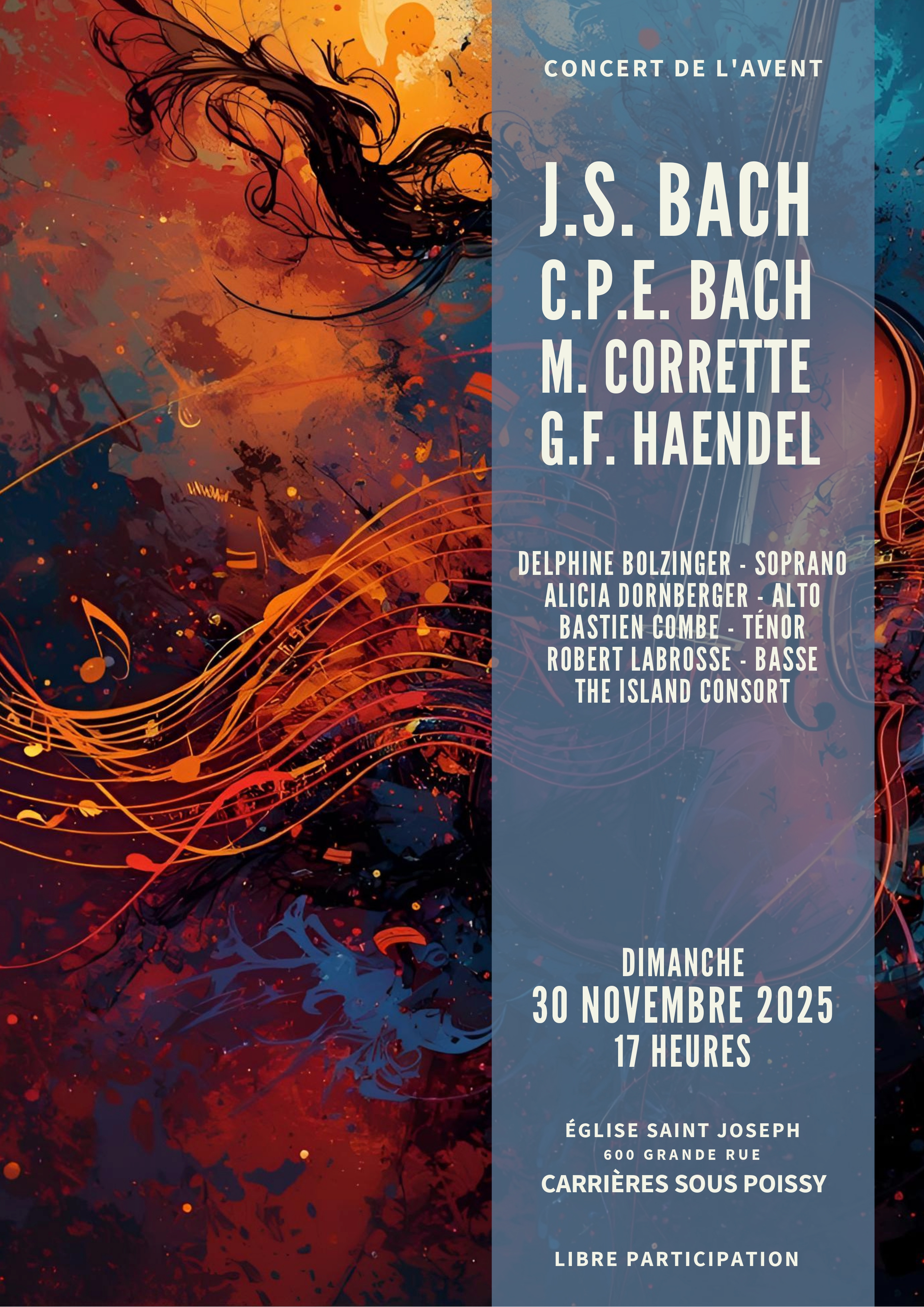 30 nov concert island consort 2025 Carrires