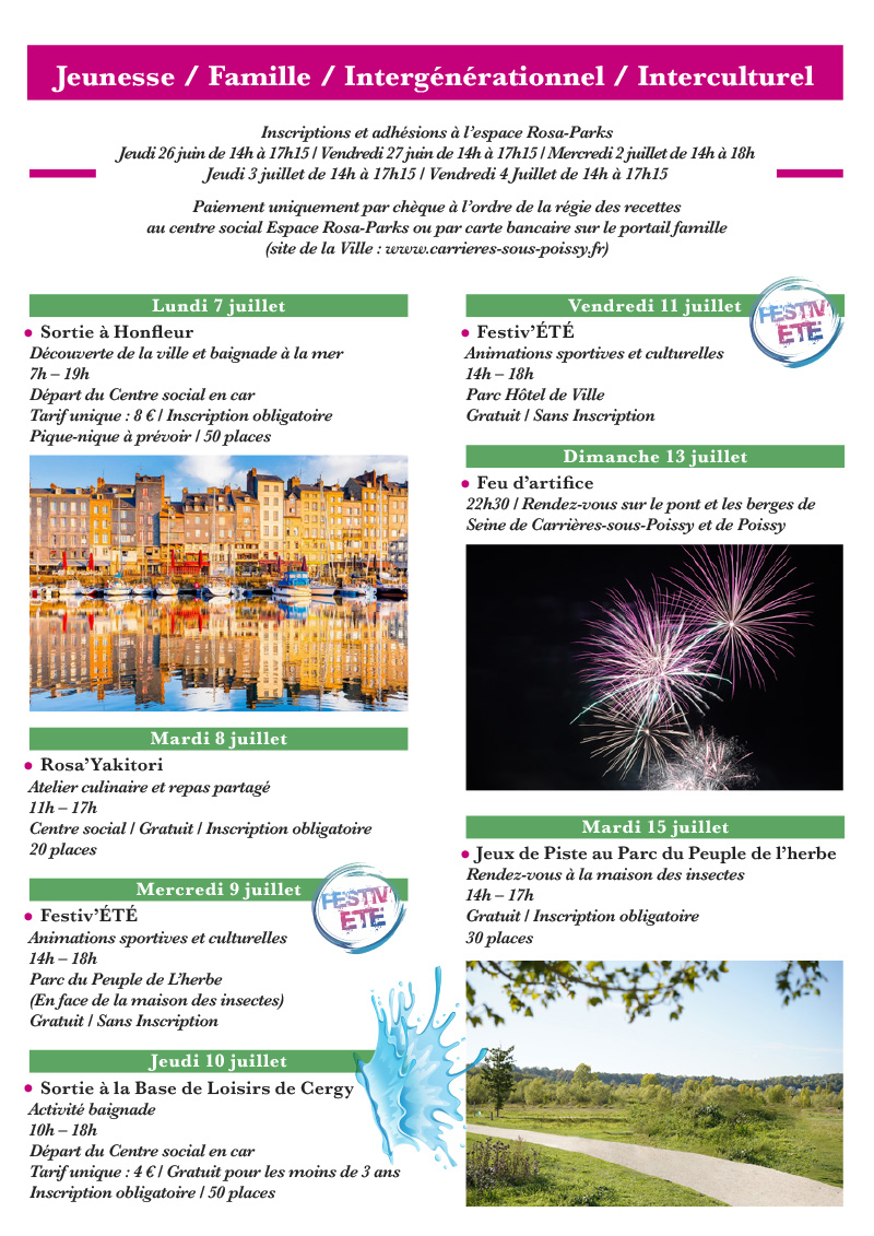 PROGRAMME CSC VACANCES JUILLET 2025 2