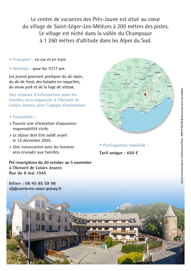 SEJOUR HIVER 11 17 ANS 2025 2
