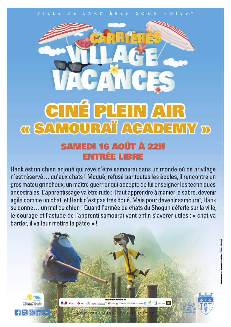 VILLAGE VACANCES 2025 Cine plein air