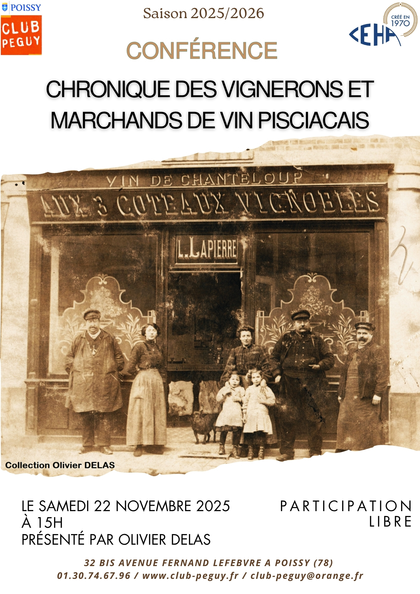 affiche 2025 confrence vignes