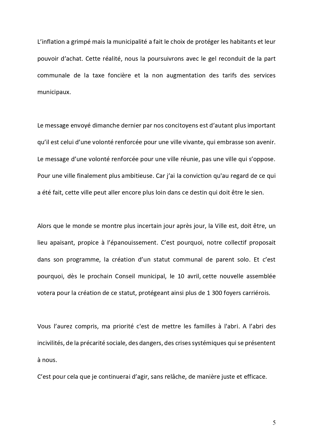 20260326 Discours Conseil municipal dinstallation page 0005