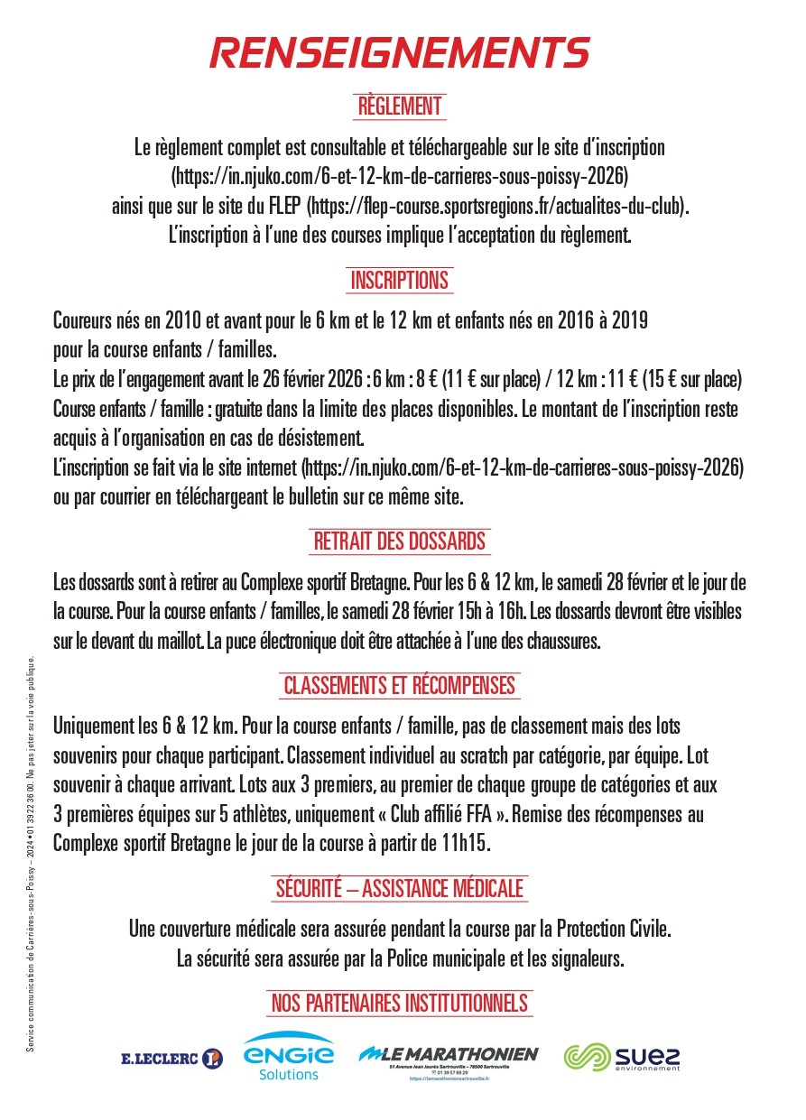 12KM CARRIERES 2026 2