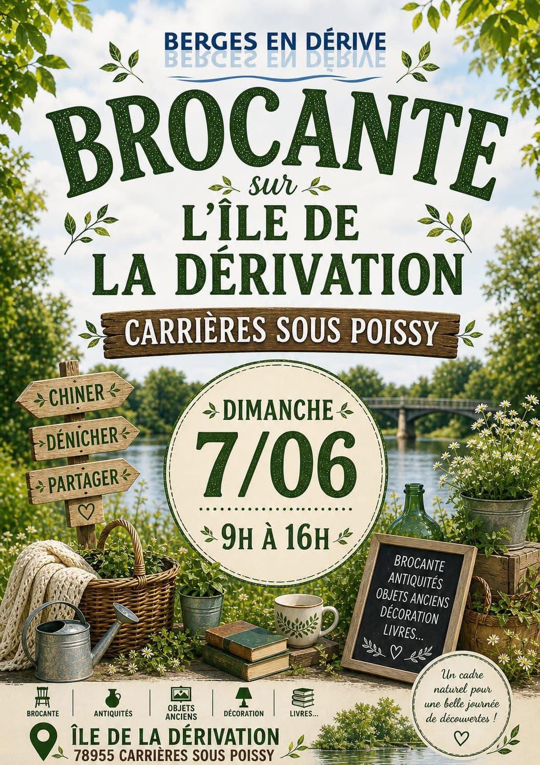 Brocante Ile de la Drivation