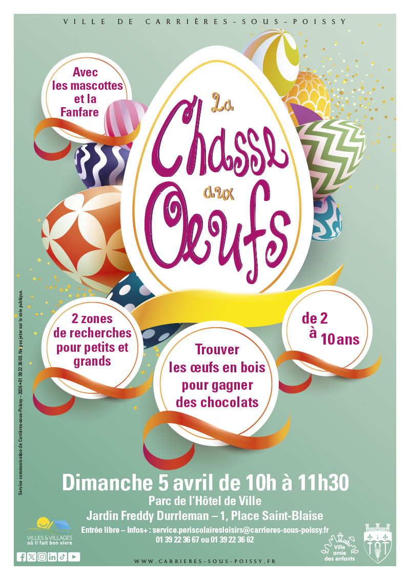 CHASSE OEUFS 2026