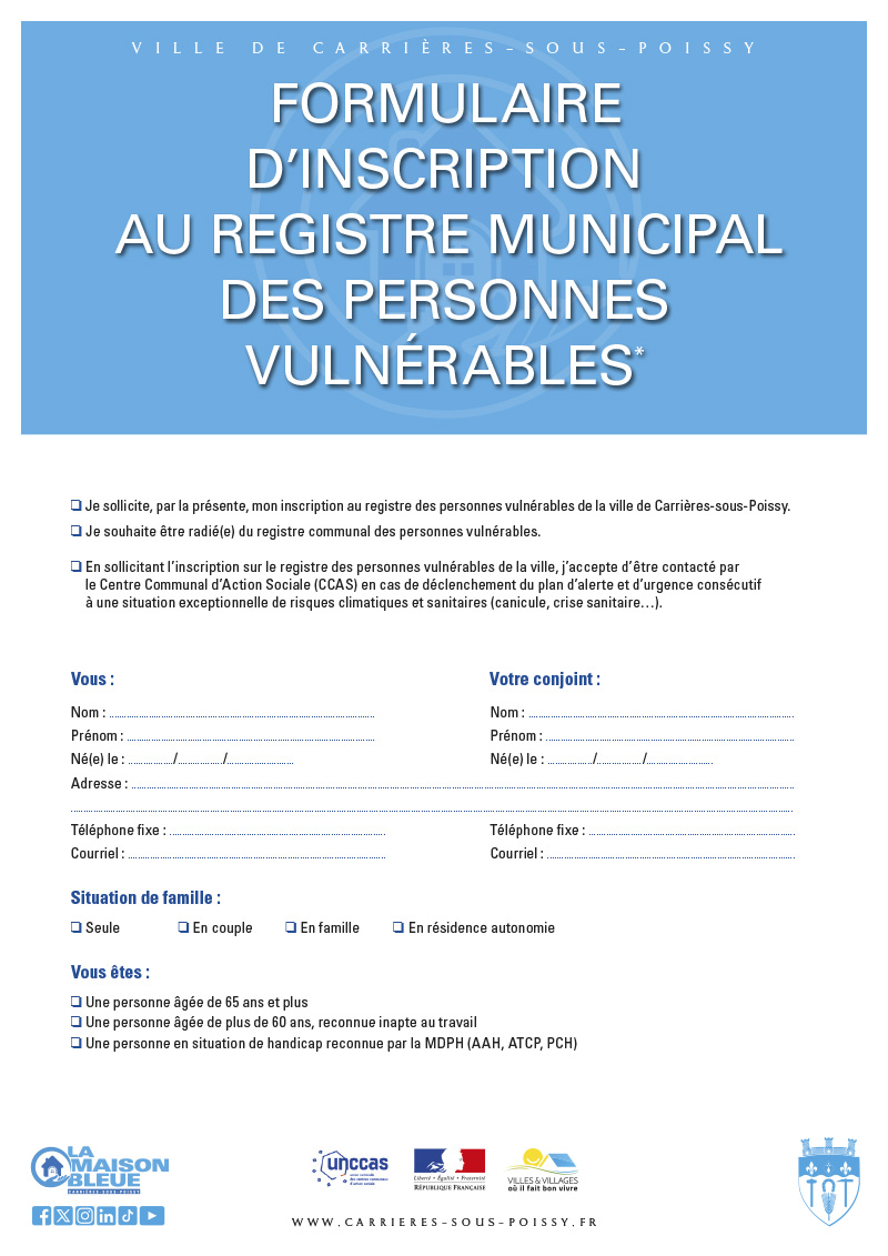 PERSONNES VULNERABLES