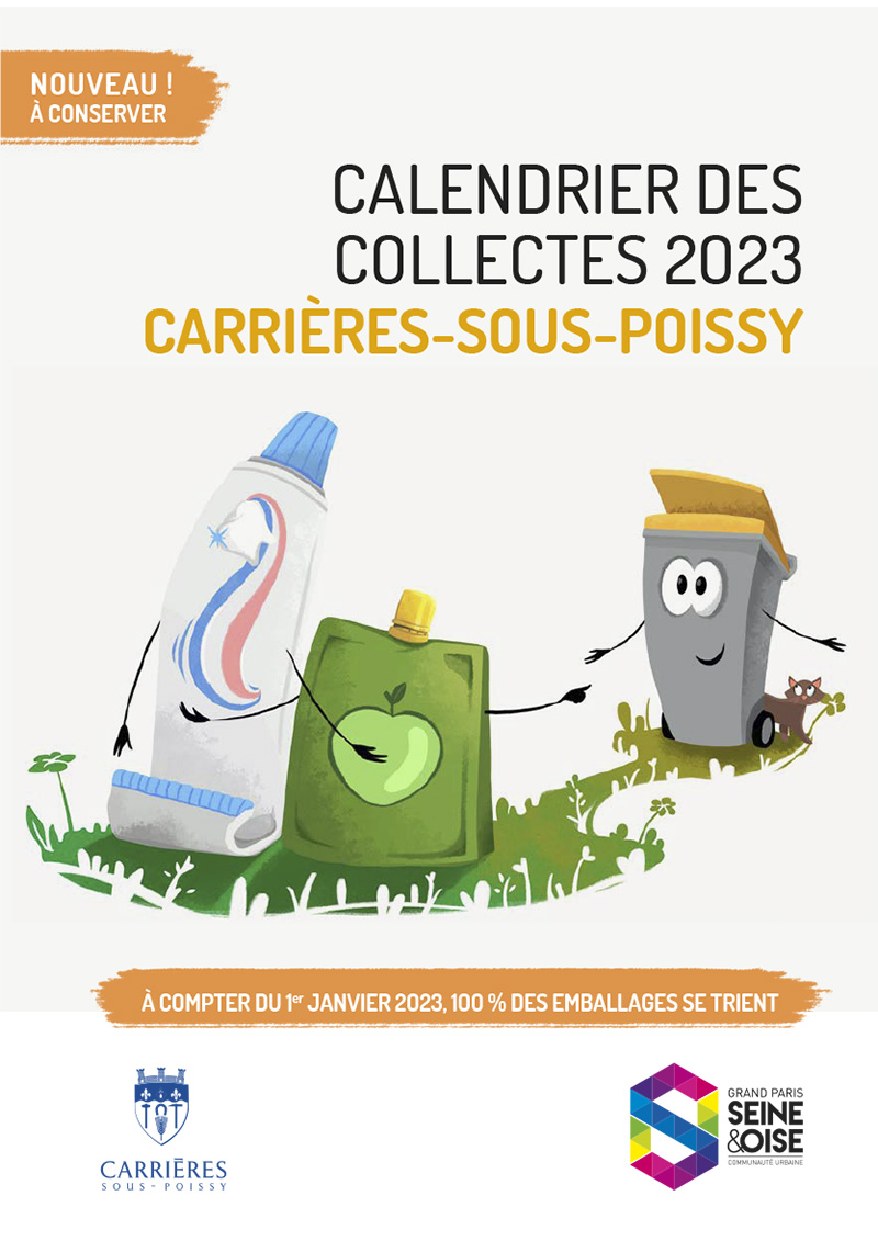 calendrier collecte dechets 2023